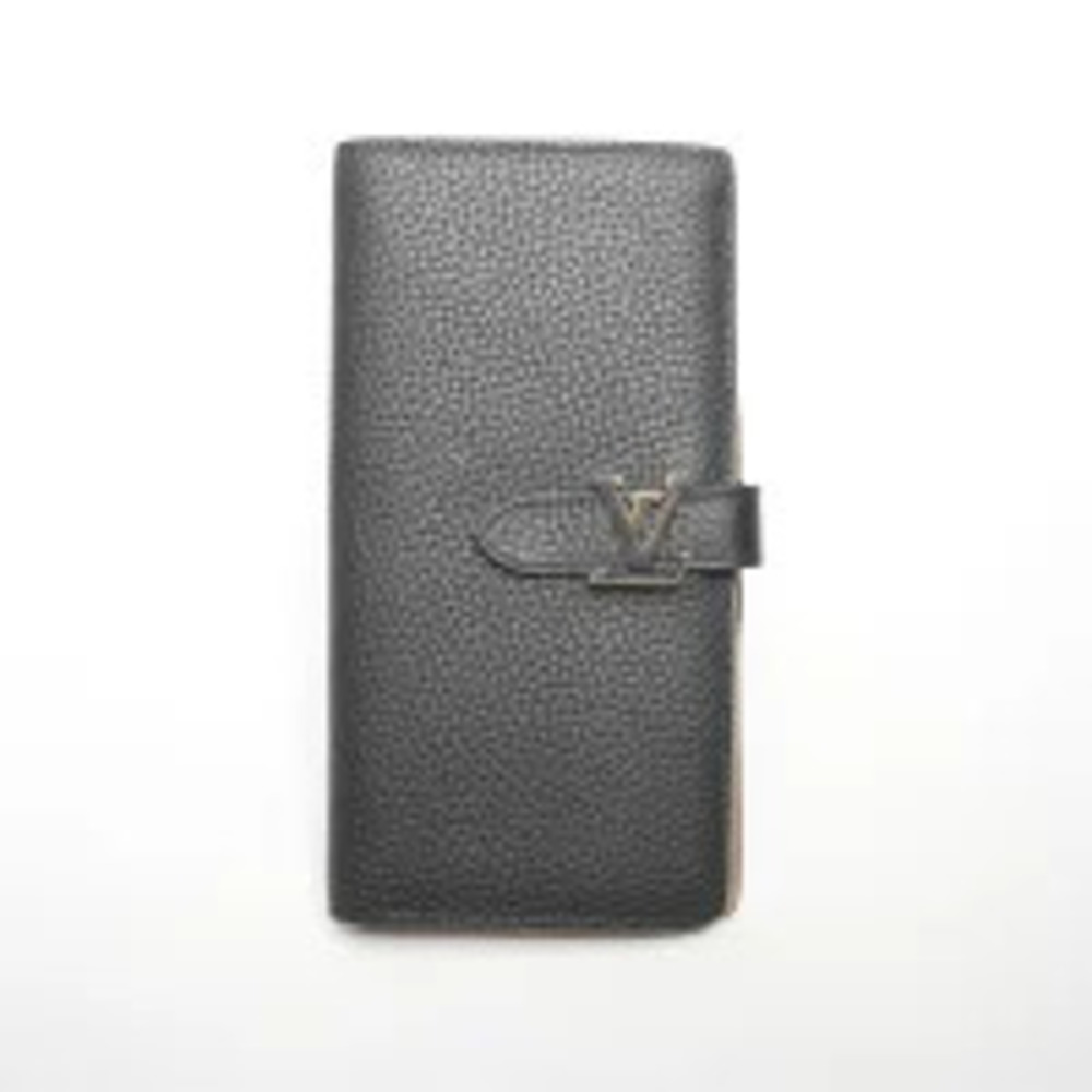 Louis Vuitton LV Vertical Wallet Long Black